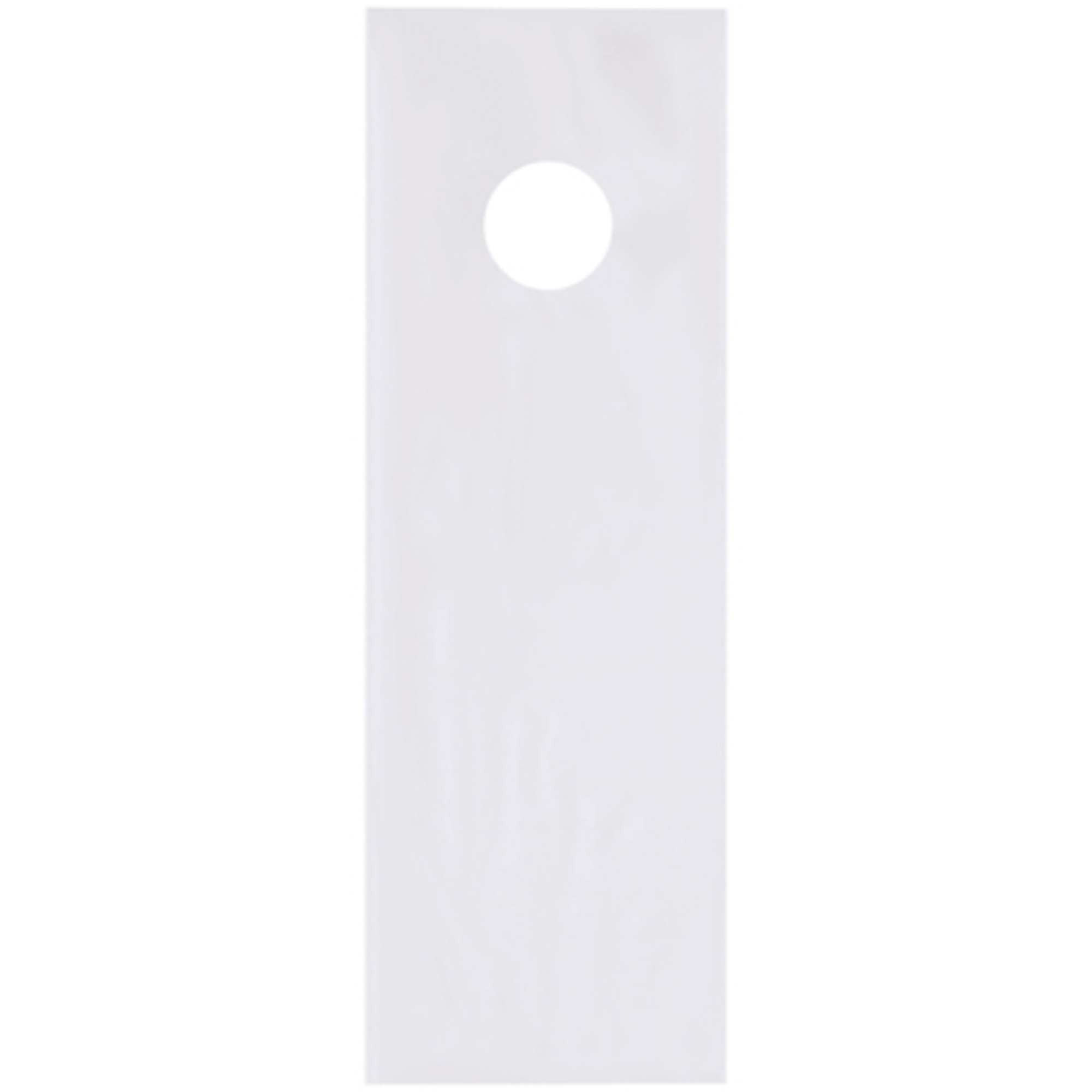 Stock Packaging Doorknob Poly Bags — 4in. x 10in., 2 Mil, 1000 Pcs, Model# PBDK0410